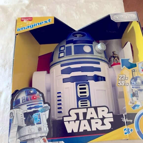 NWT Fisher-Price Imaginext Star Wars R2-D2  Toy C-3P0 Character Key hot toy - Picture 2 of 13